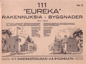 111 "Eureka" Rakennuksia – Byggnader, No 3 vuodelta 1947.